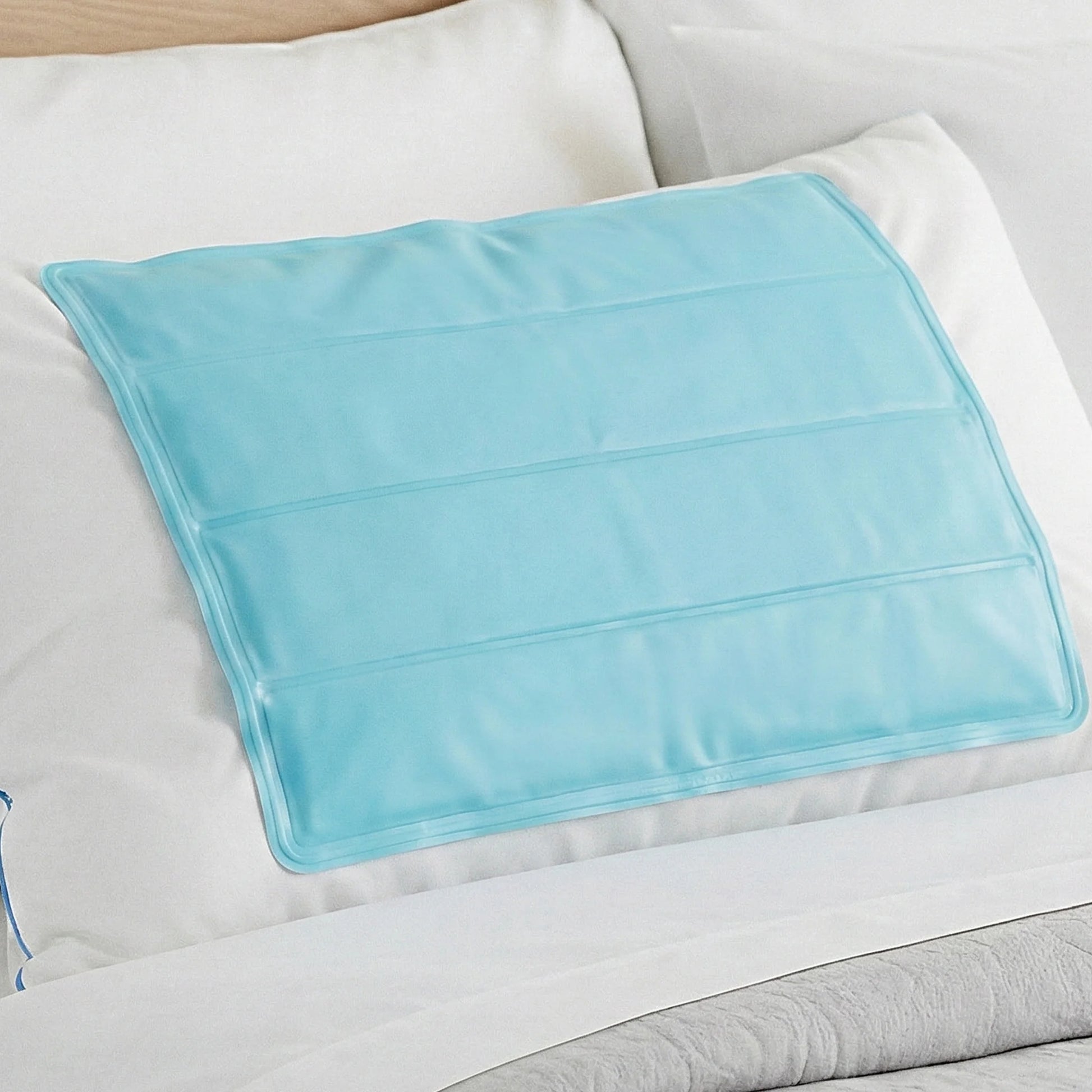 Cooling Gel Pillow Pad Insert for Night Sweats and Hot Flashes Relief – Fridge Safe, Reusable